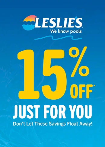 Thank-you offer insert front with a large 15 percent discount message