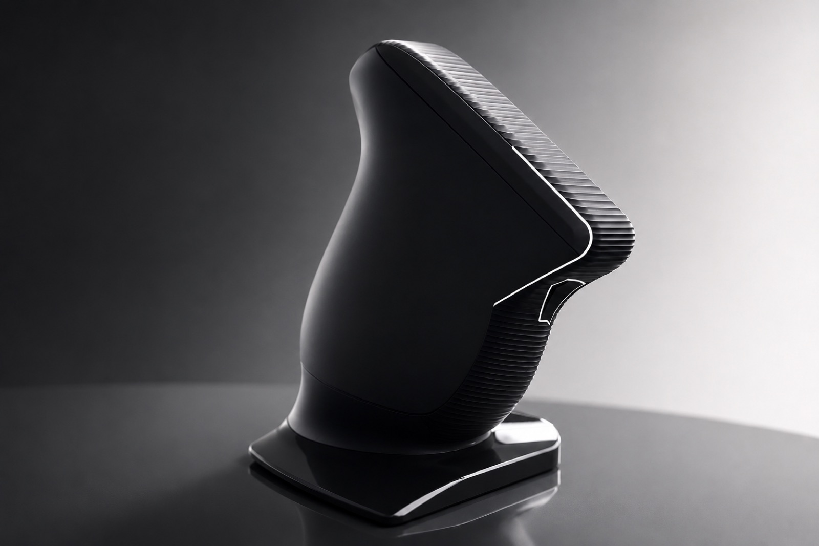 Ergonomic vertical mouse studio render